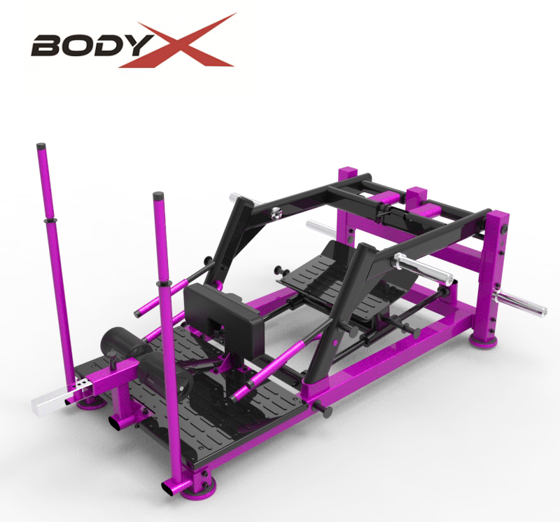 LUN02 Gym Commercial Strength Training Hip Press Lying Leg Curl Fitness Equipment Weight Training Machine Deadlift Machine