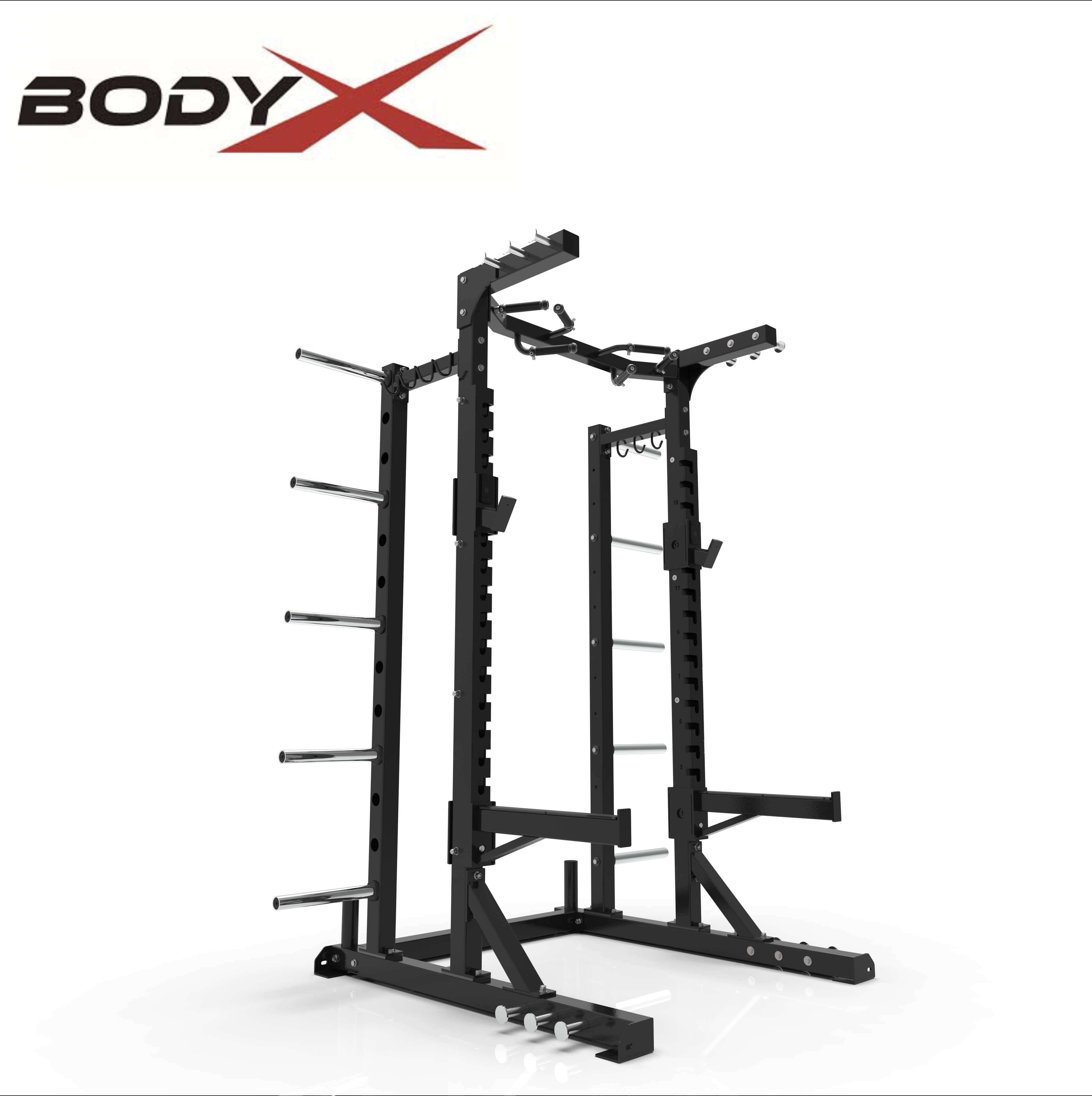 M9501F Multifuncional Power Training Cage Home Gym Squat Commercial Power Rack 