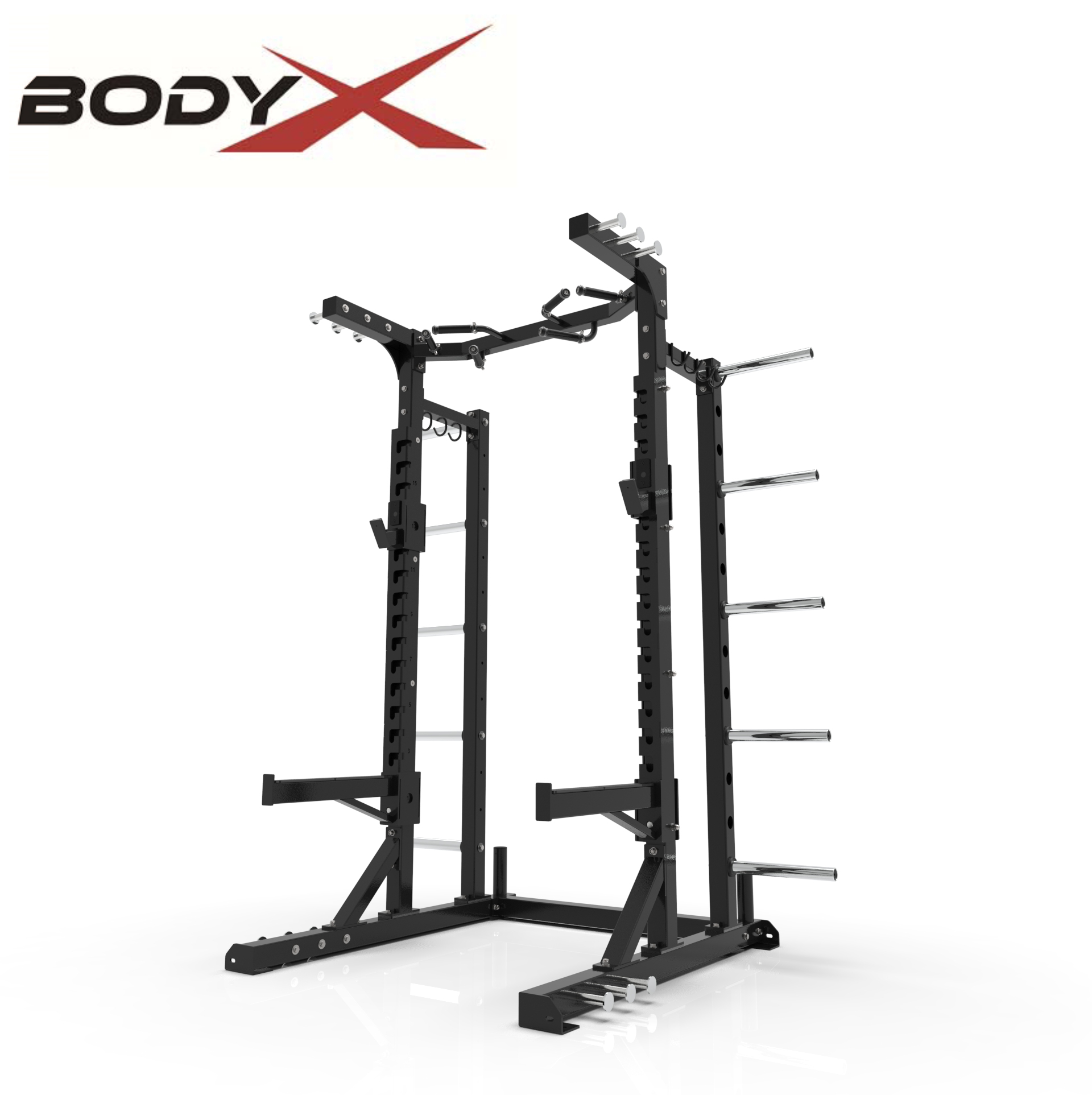 M9501F Multifuncional Power Training Cage Home Gym Squat Commercial Power Rack 