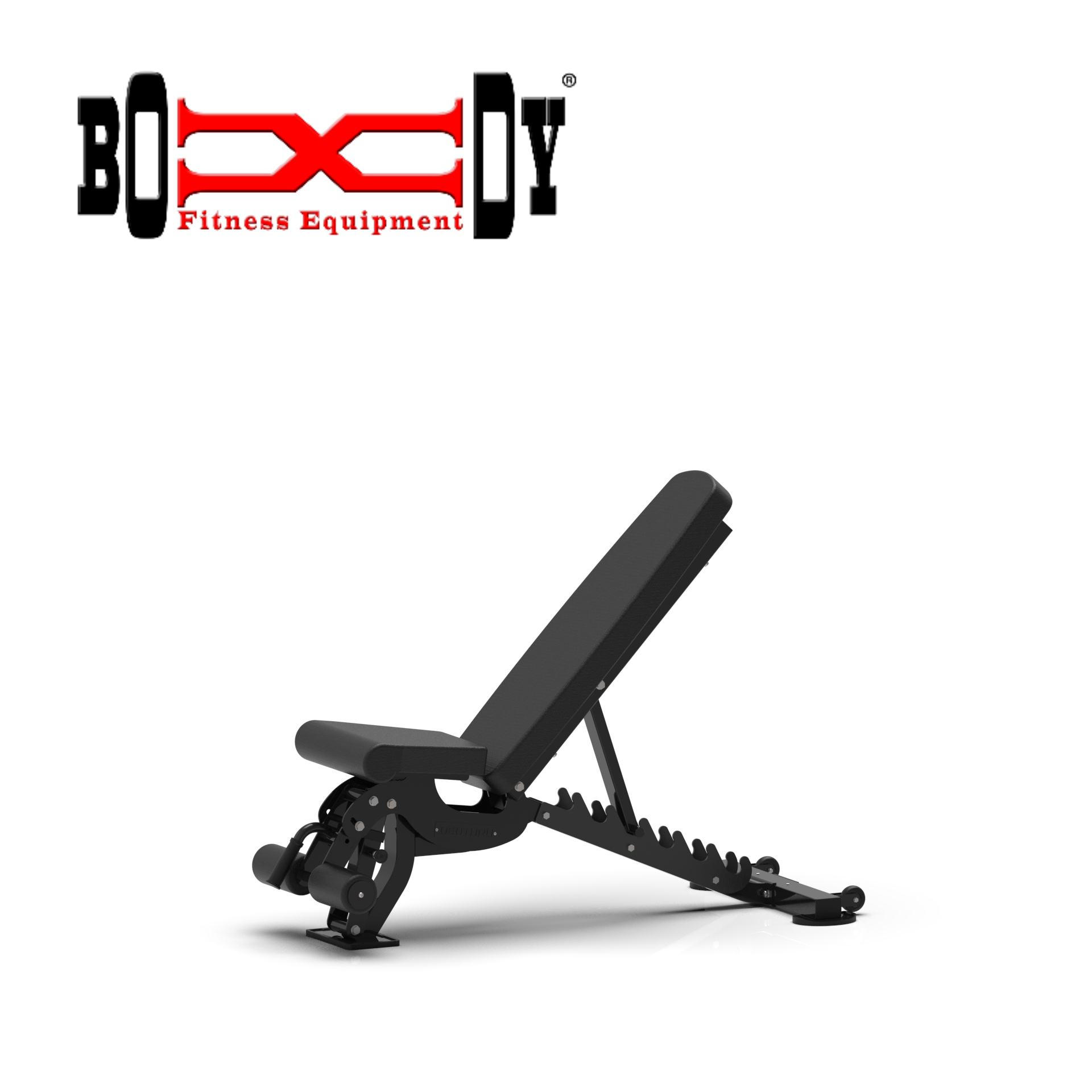 M9533B Commercial Bench Stool Negative Angle Fitness Chair with Dumbbell Home Gym Supine Board Adjustable Gym Bench