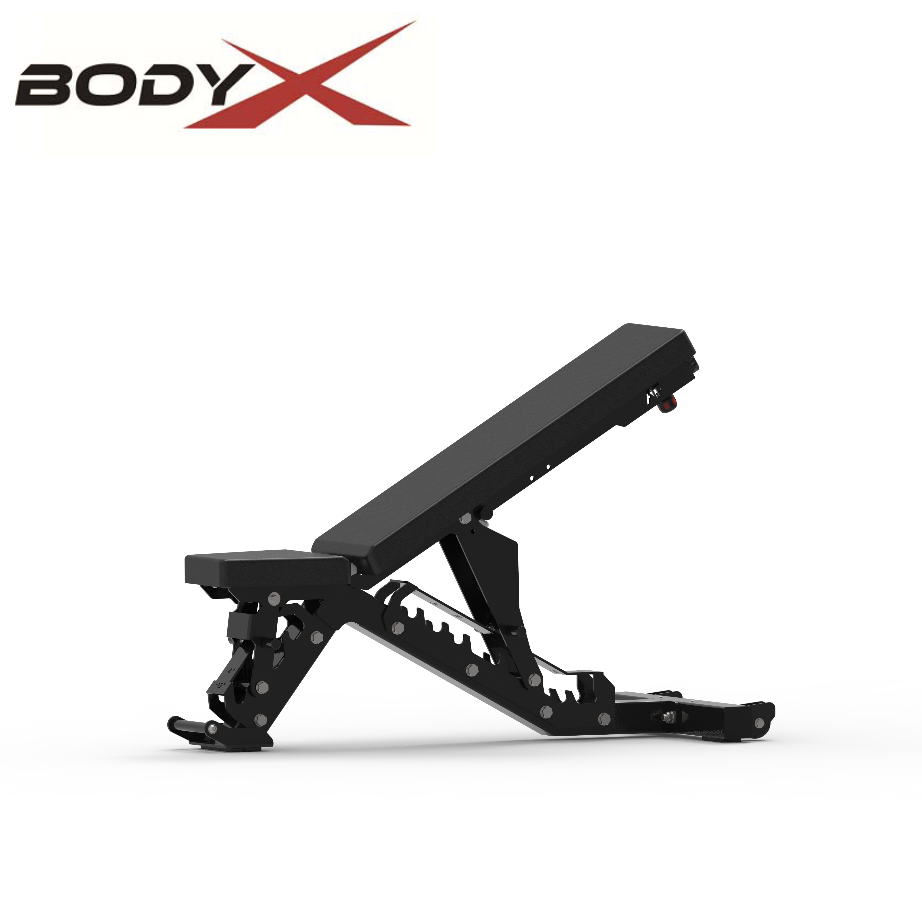 M9536B FITNESS ADJUSTABLE 45 DEGREE HYPEREXTENSION BENCH HIP THRUST FITNESS WEIGHT ADJUSTABLE CHAIR