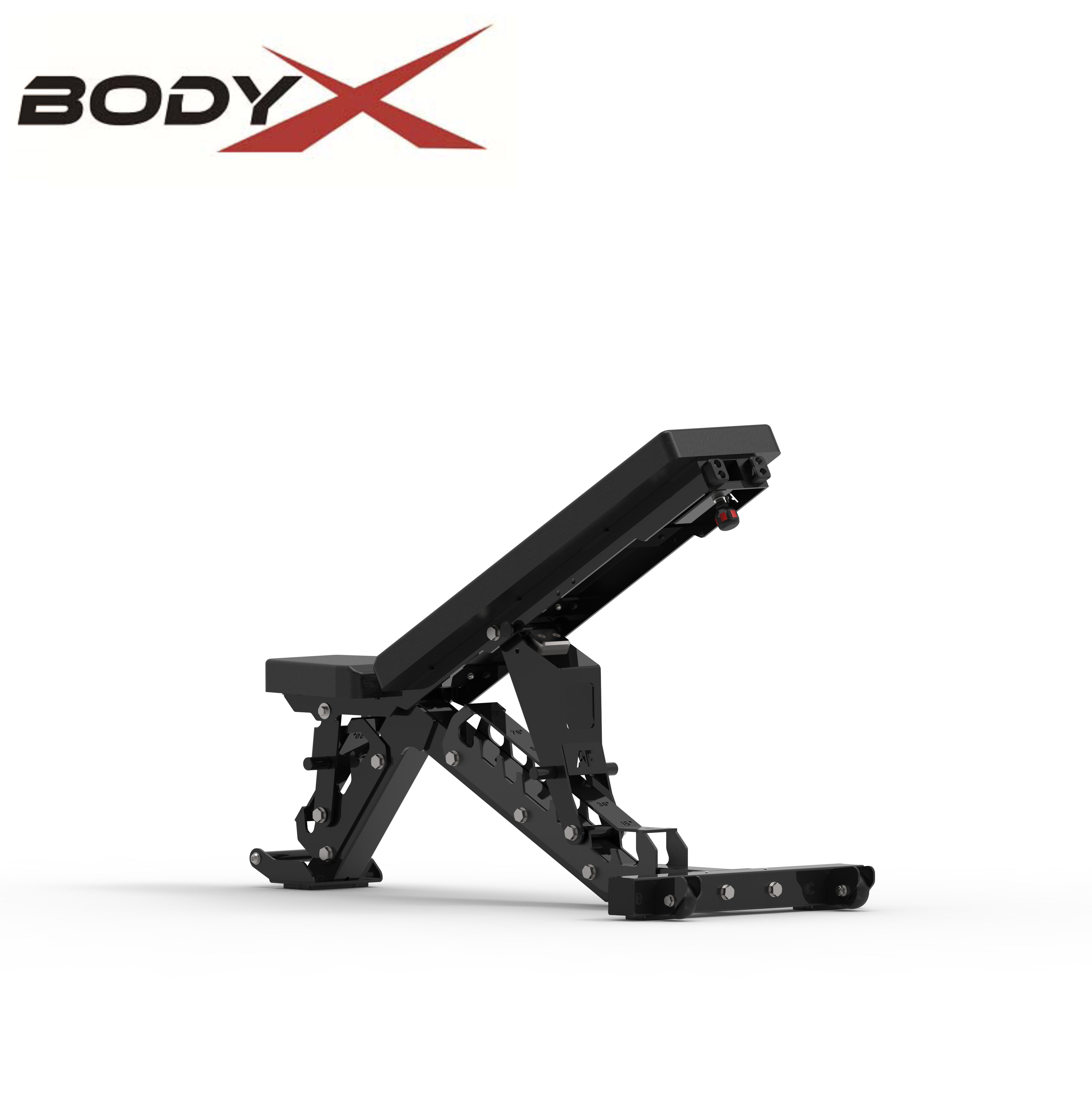 M9536B FITNESS ADJUSTABLE 45 DEGREE HYPEREXTENSION BENCH HIP THRUST FITNESS WEIGHT ADJUSTABLE CHAIR