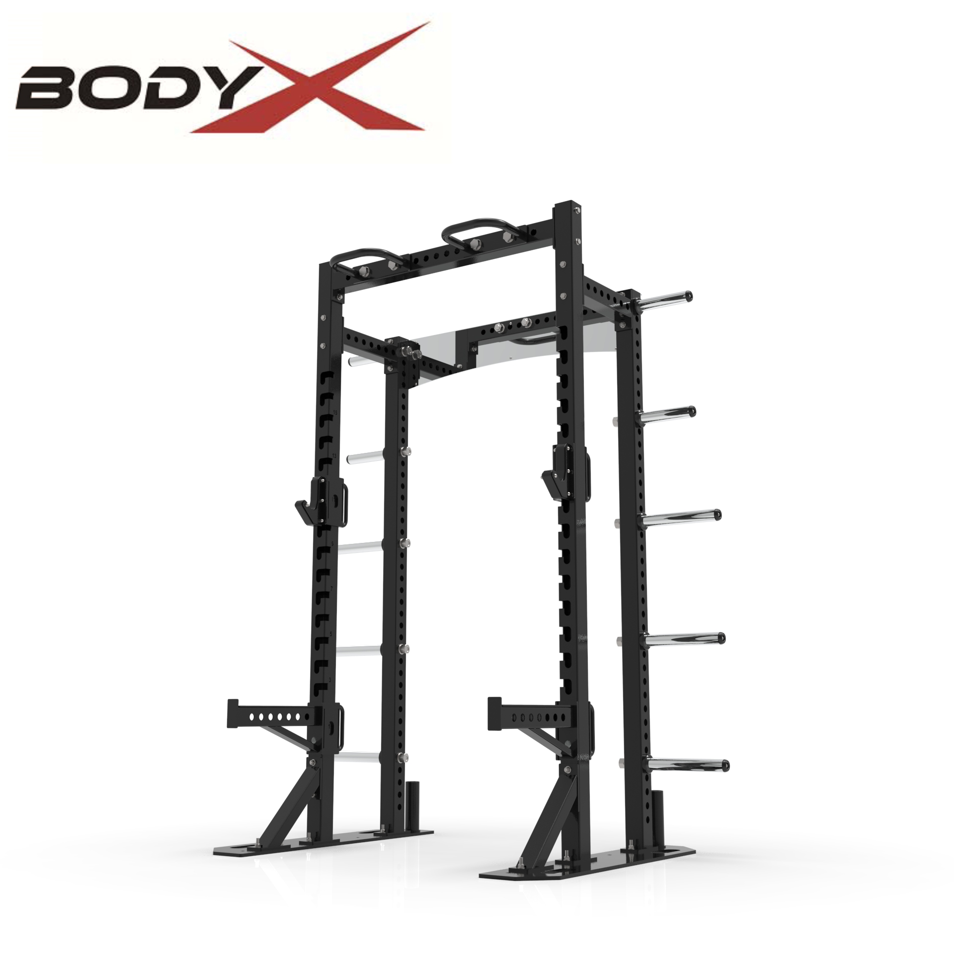 M9550A Factory Direct Commercial Gym Equipment Steel Power Cage Trainer Rack