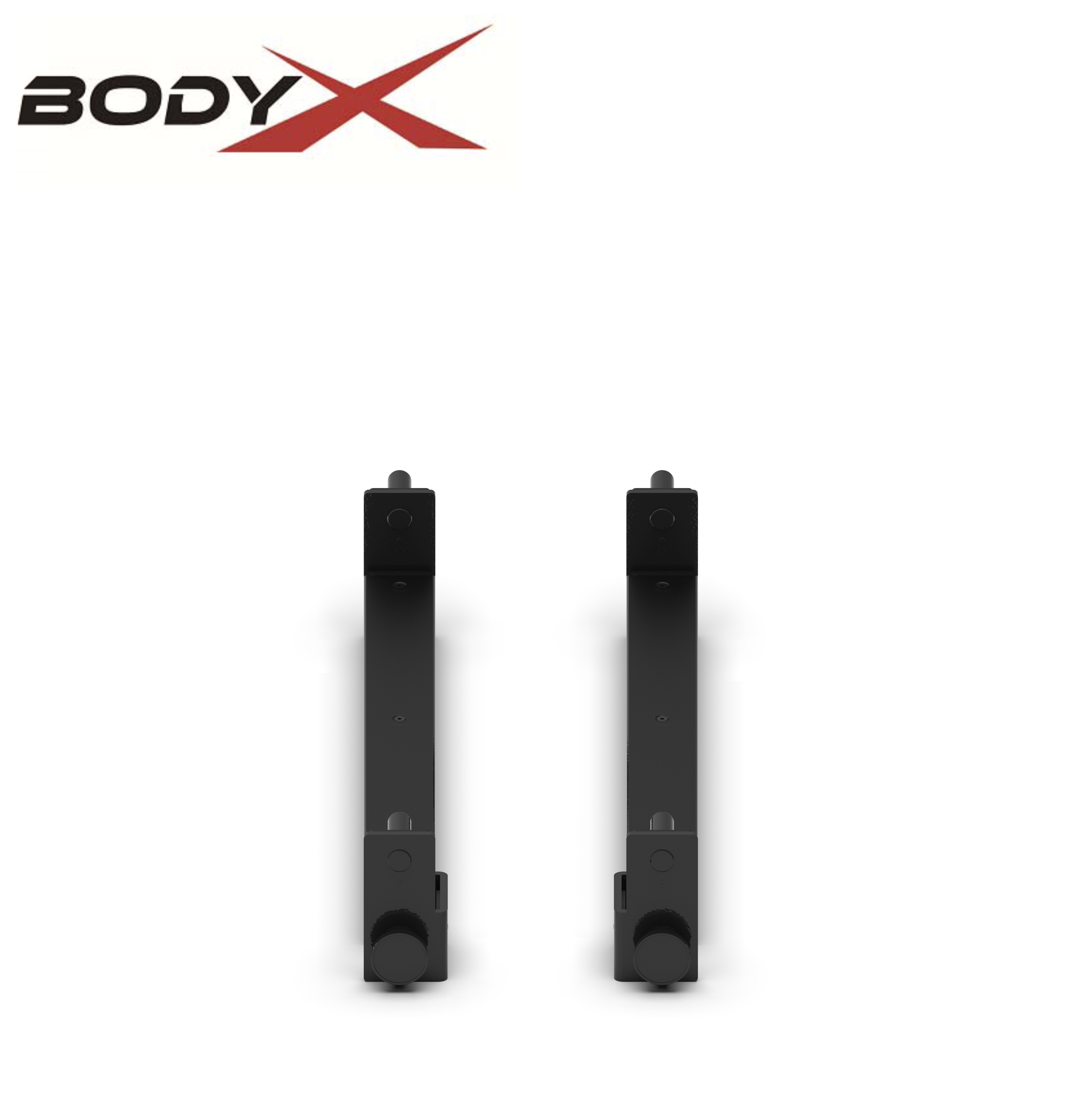 RF1000A-12A-30 Factory Directly Sale Fitness Gym Equipment Indoor Power Rack of Flip-Down Safeties - 30" - Pair