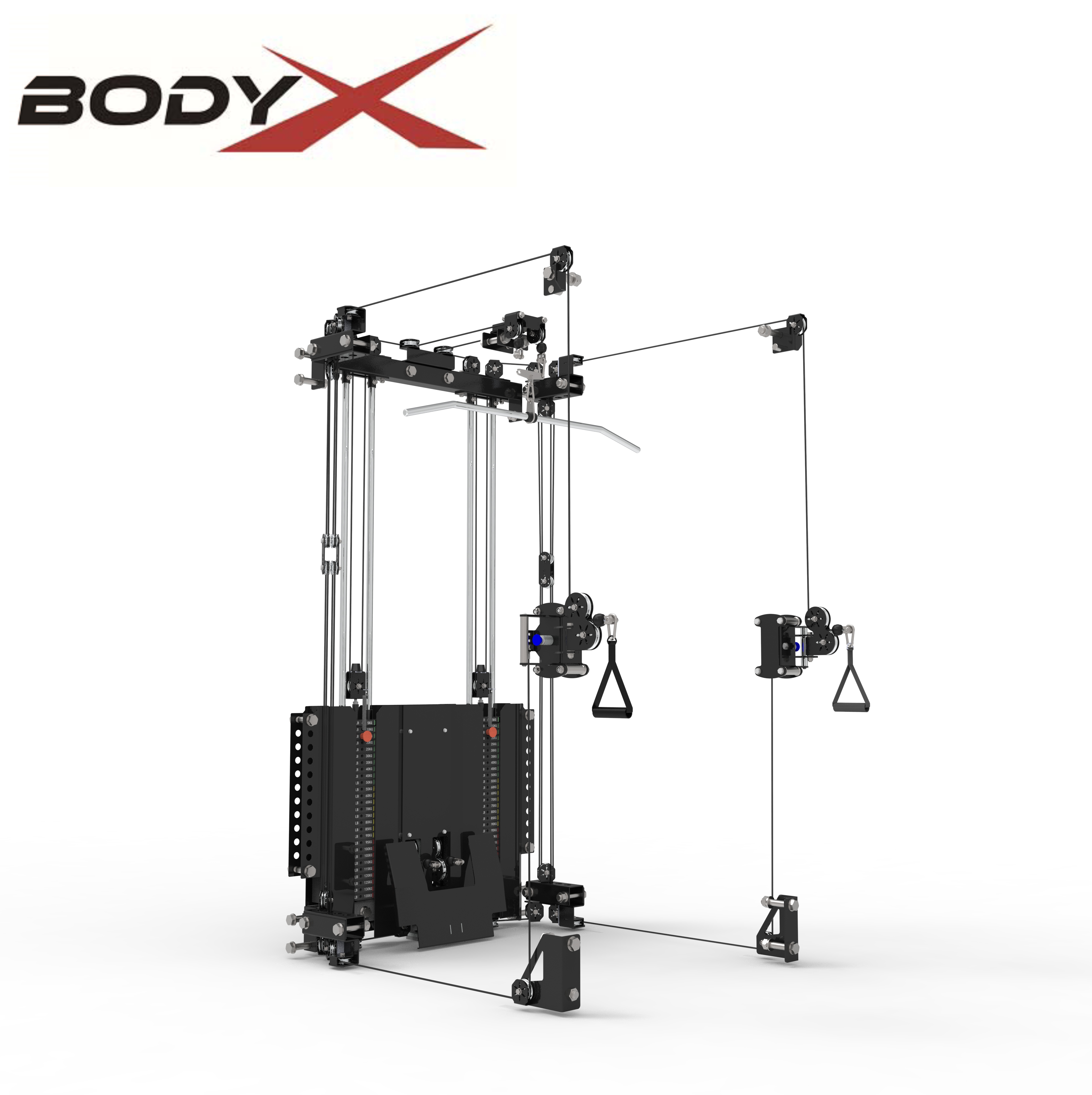 RF1000A-49C Factory Directly Sale Fitness Home Gym Equipment Indoor of Smith Multi Power Rack Machine