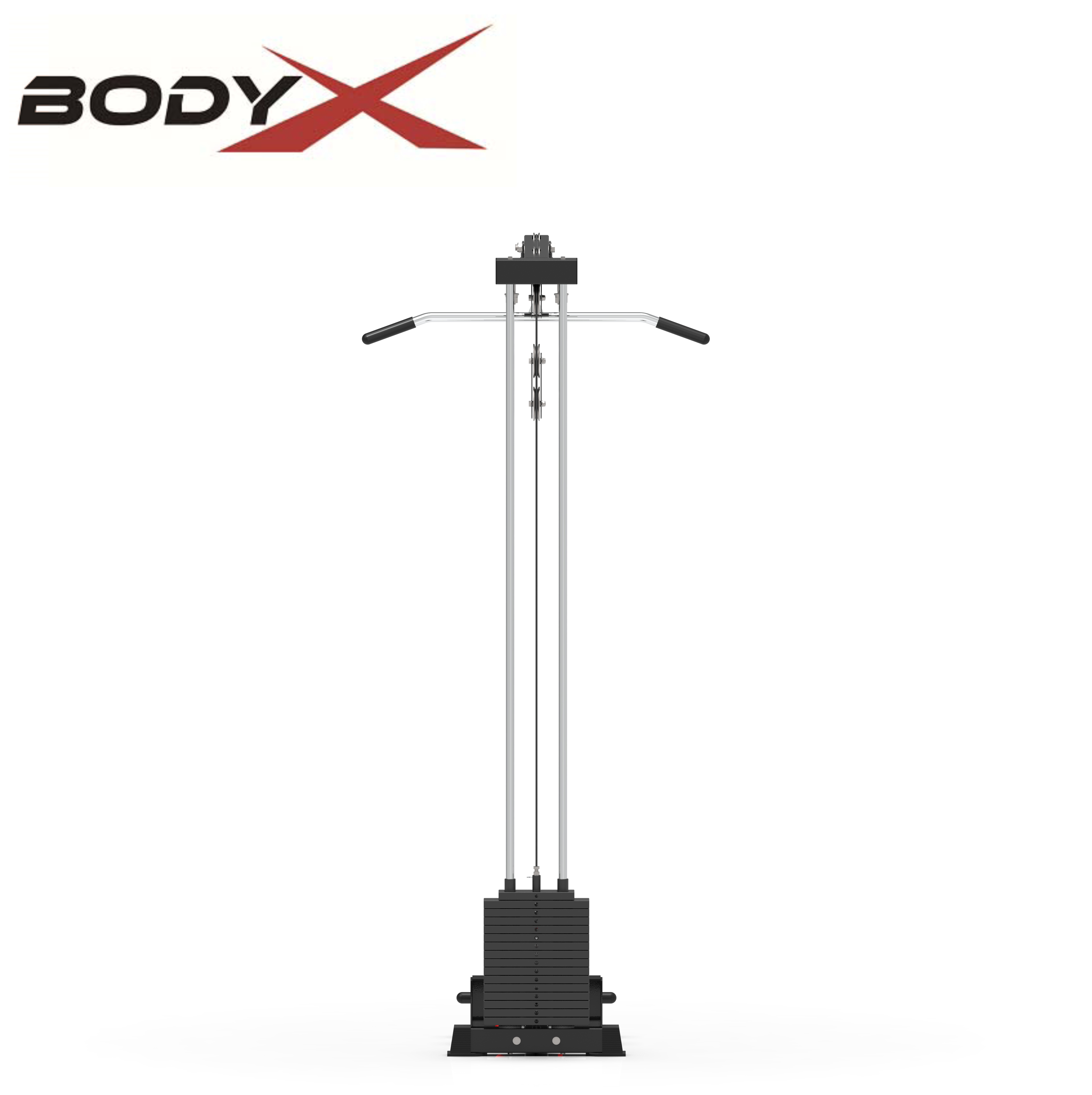 RF1000A-LAT-90A PLATE LOADED LAT PULL DOWN & LOW ROW for Half Rack