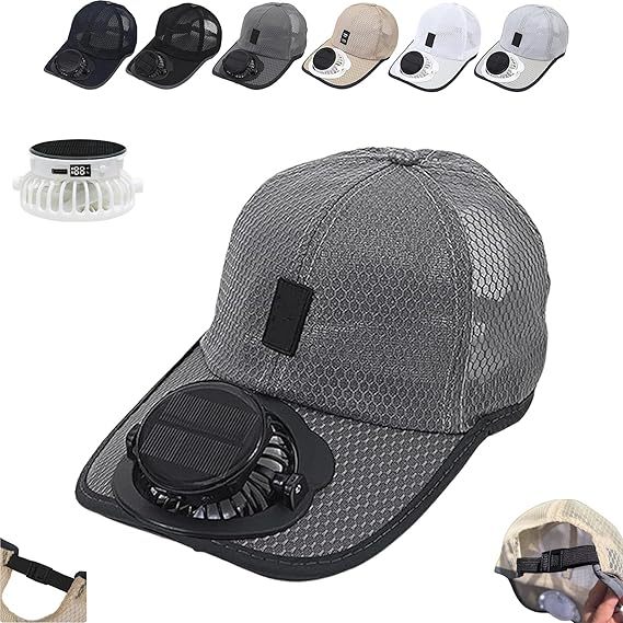 🔥Solar Rechargeable Peak Cap🧢