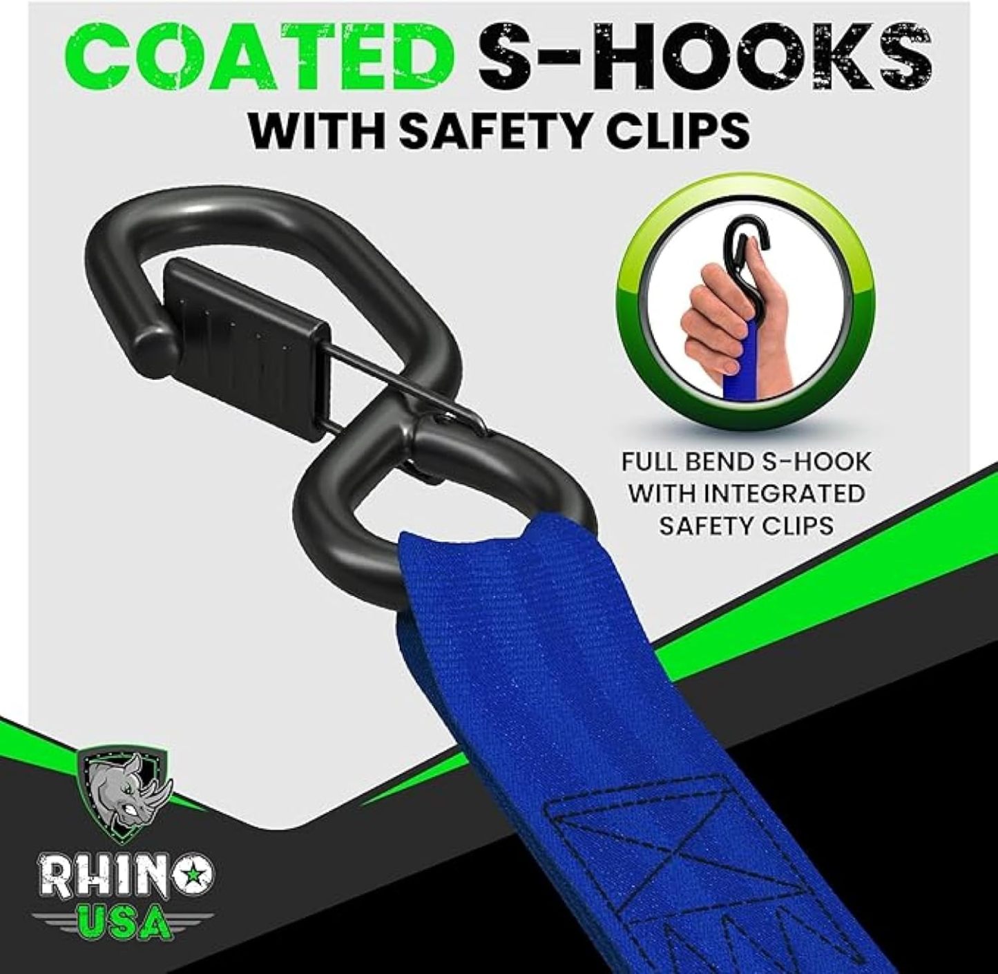 😱Limited Stock-Today Only $19.9🎁Retractable Ratchet Straps (2-Pack)