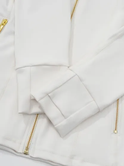 🔥 Clearance Sale – 50% OFF - Women's Soft Brushed Sporty Jacket & Leggings Set