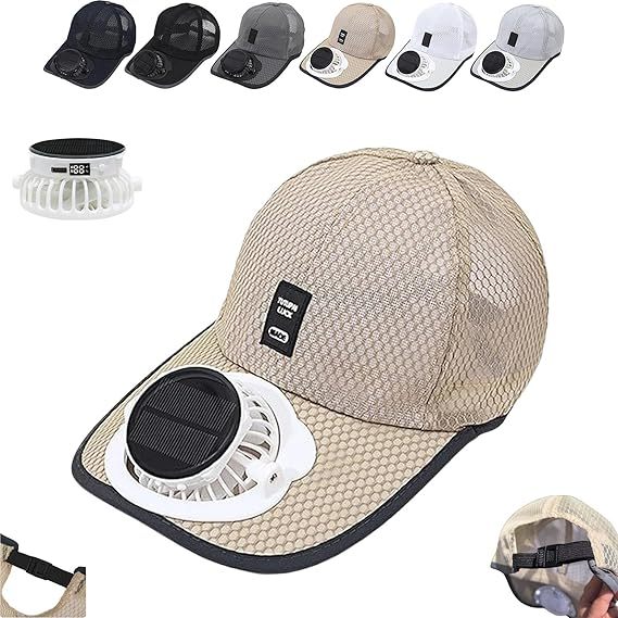 🔥Solar Rechargeable Peak Cap🧢