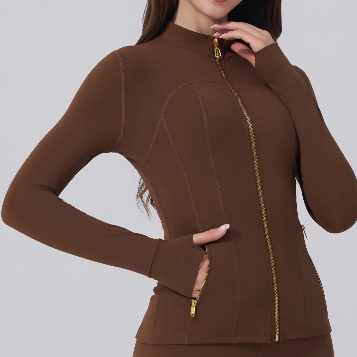 🔥 Clearance Sale – 50% OFF - Women's Soft Brushed Sporty Jacket & Leggings Set