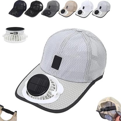 🔥Solar Rechargeable Peak Cap🧢