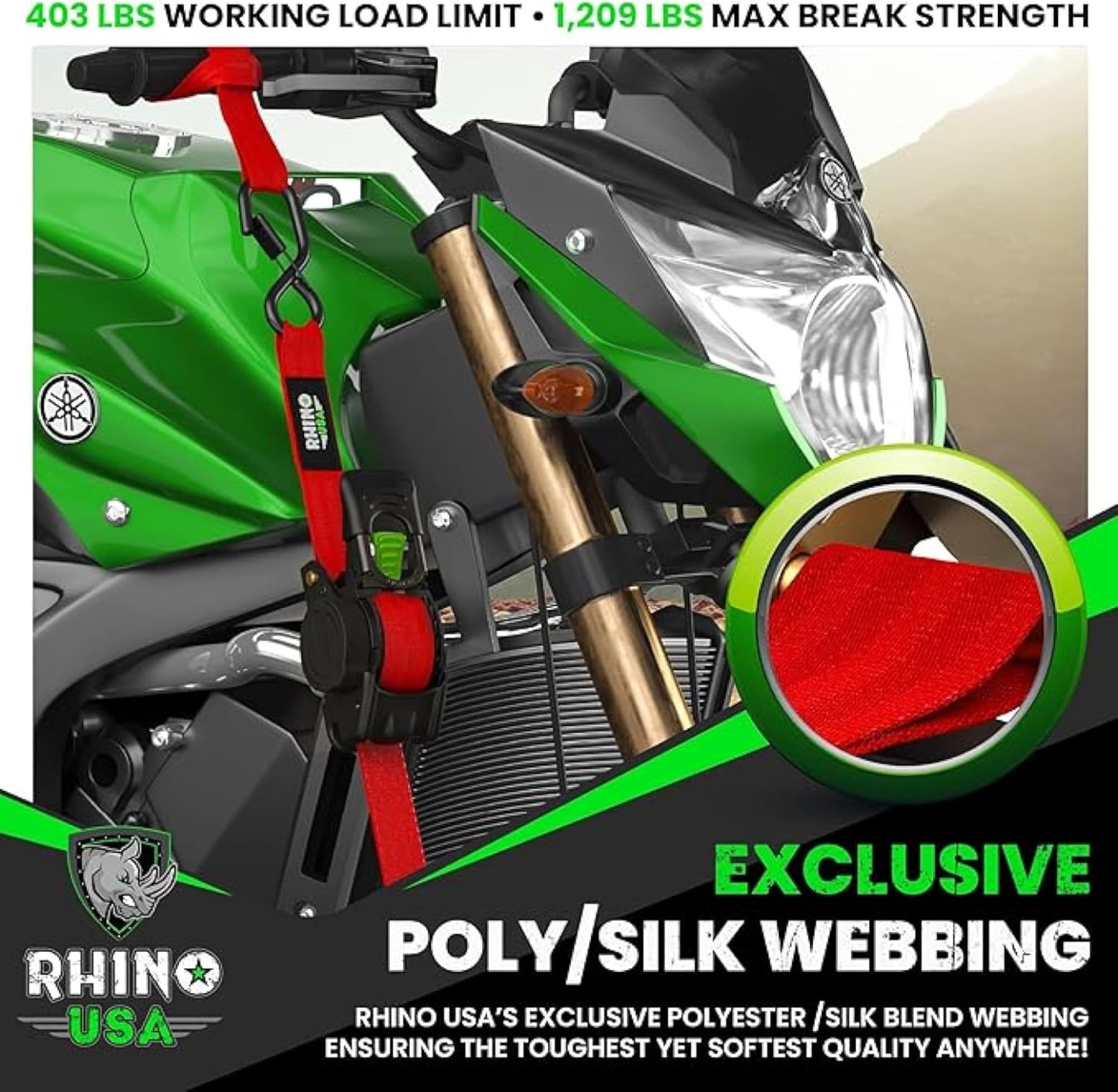 😱Limited Stock-Today Only $19.9🎁Retractable Ratchet Straps (2-Pack)