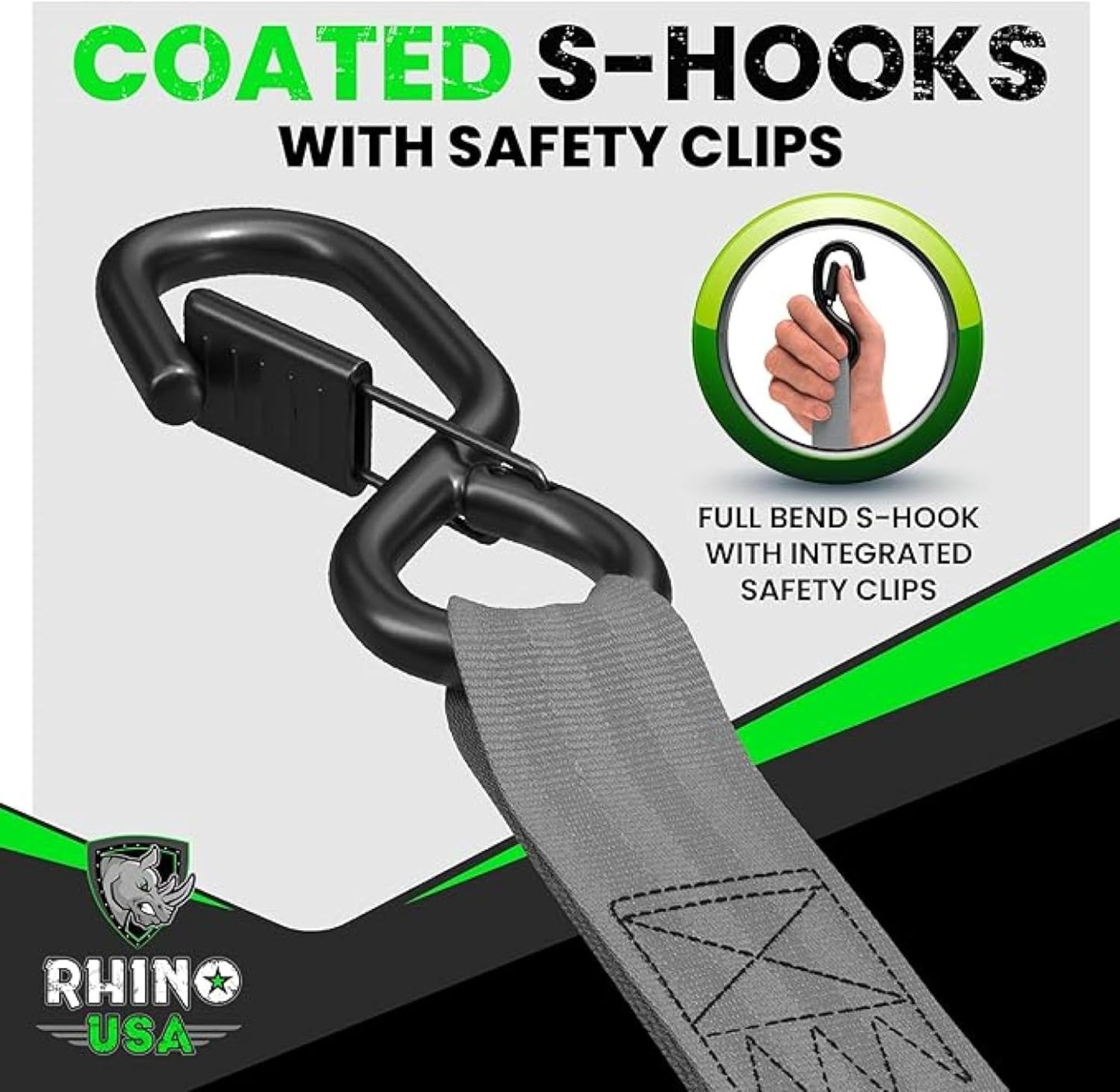 😱Limited Stock-Today Only $19.9🎁Retractable Ratchet Straps (2-Pack)