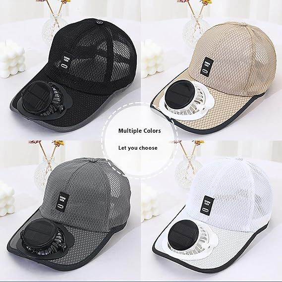 🔥Solar Rechargeable Peak Cap🧢