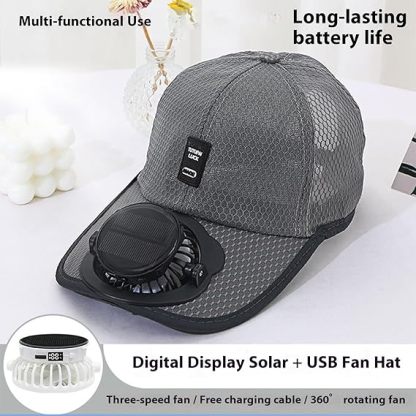 🔥Solar Rechargeable Peak Cap🧢