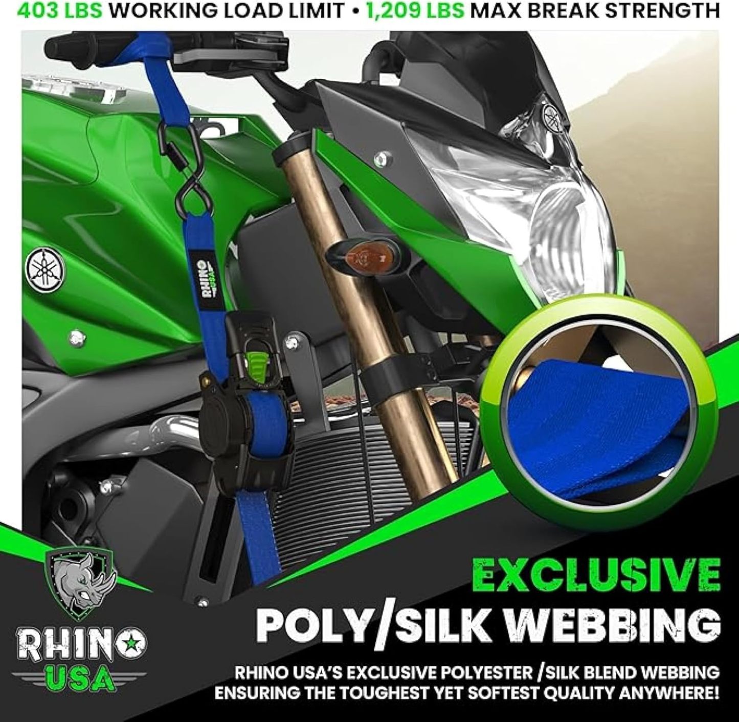 😱Limited Stock-Today Only $19.9🎁Retractable Ratchet Straps (2-Pack)