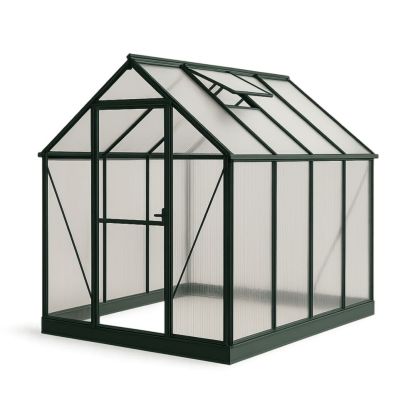 Serra in Alluminio e Policarbonato Verde 190x120x195 cm