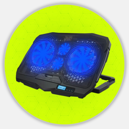 Adjustable Speed Laptop Cooling Fan with Stand