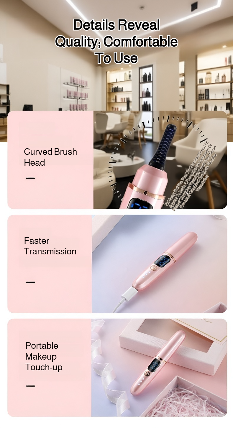 Safe and gentle eyelash curler design