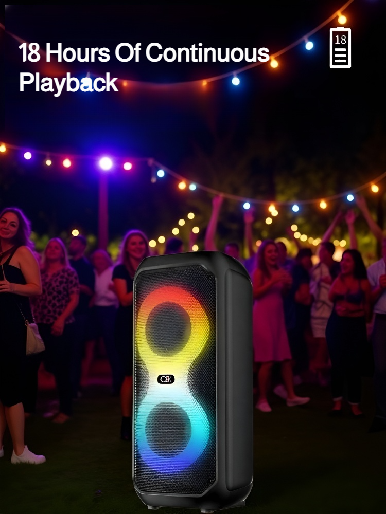 Portable Bluetooth Speaker Dual Speaker High Power Audio