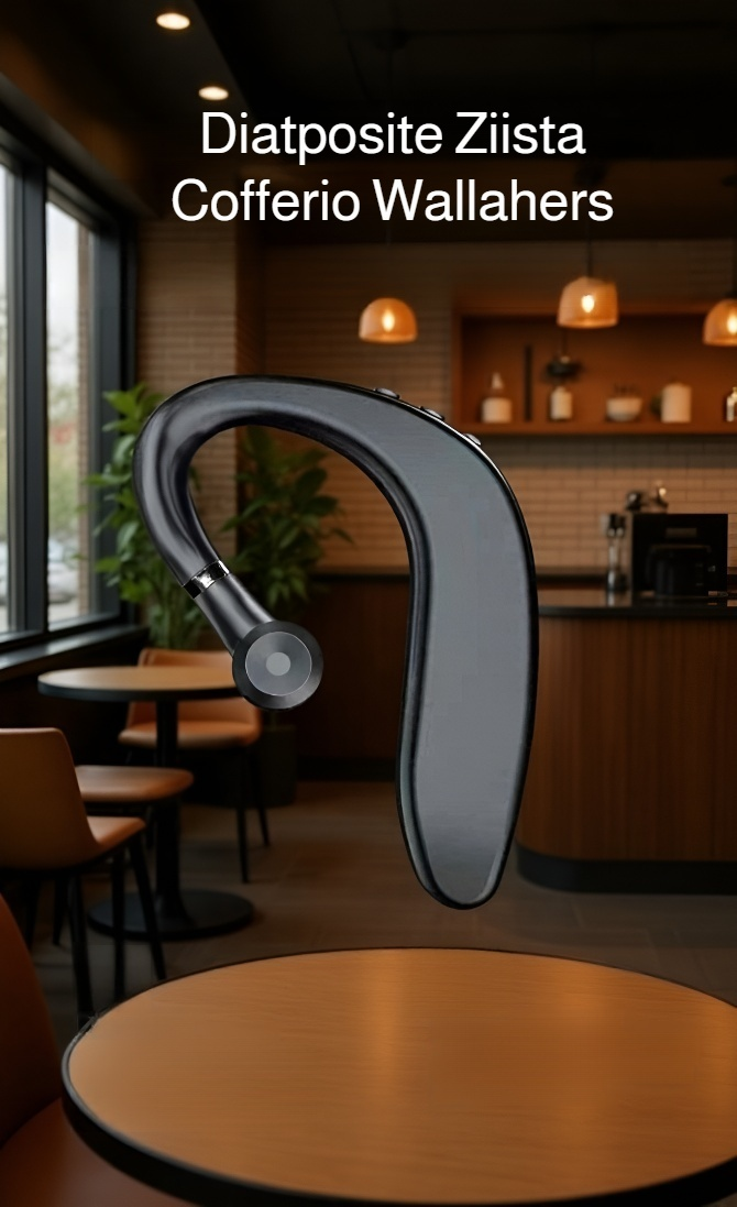 Hands-free wireless headset for professionals