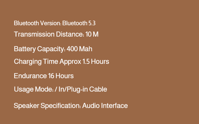 Long battery life wireless gaming headset