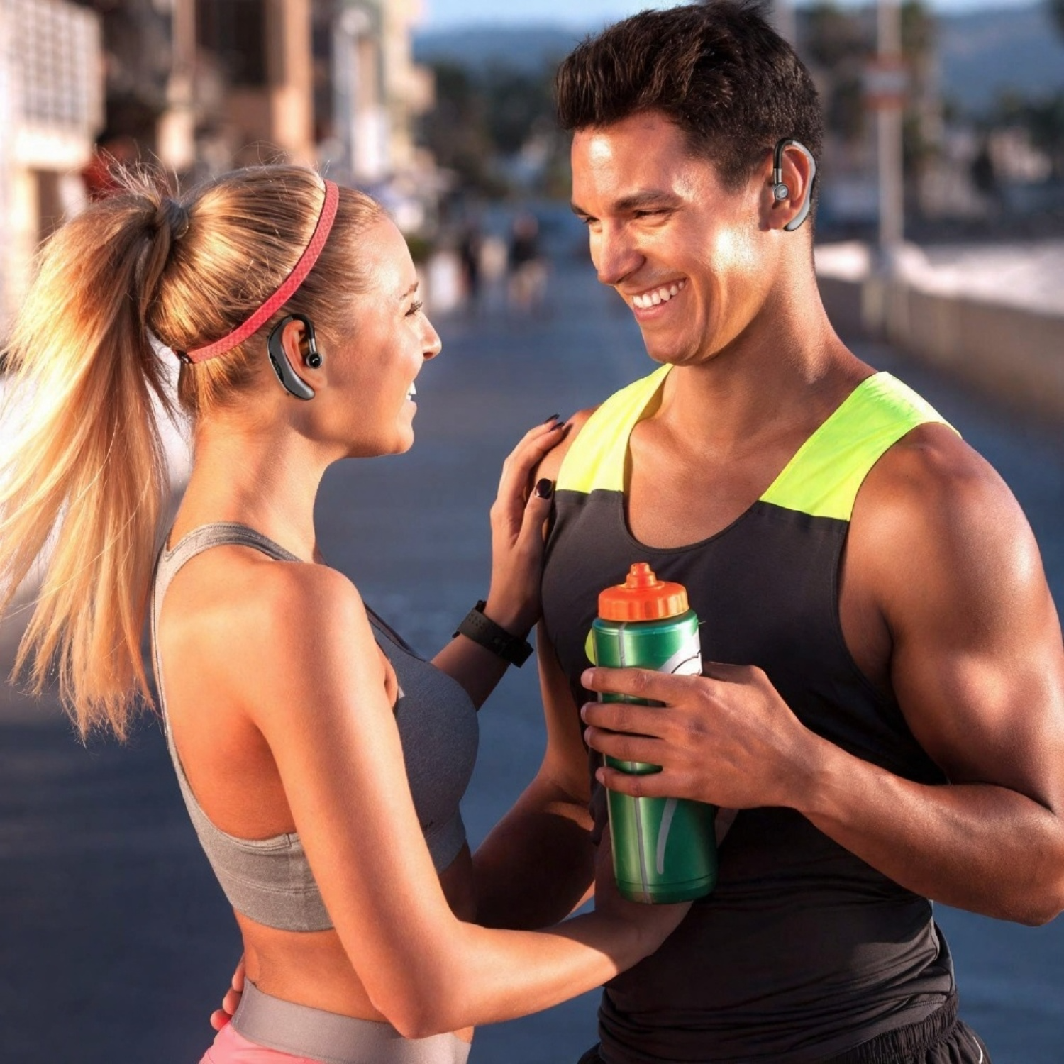 Comfortable ear-hook earpiece for all-day use