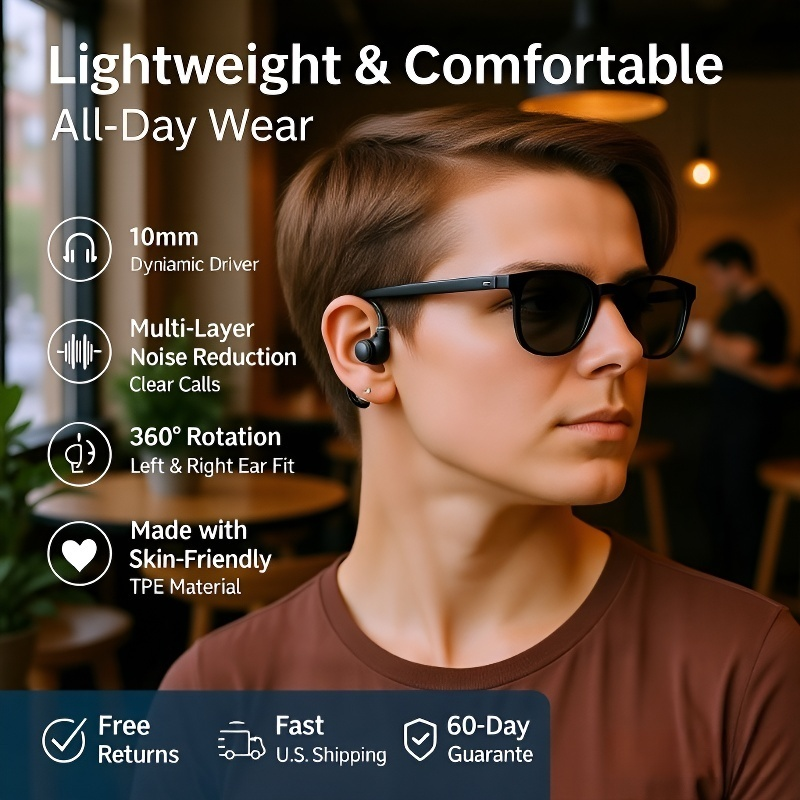 Wireless Ear-Hook Business Earpiece