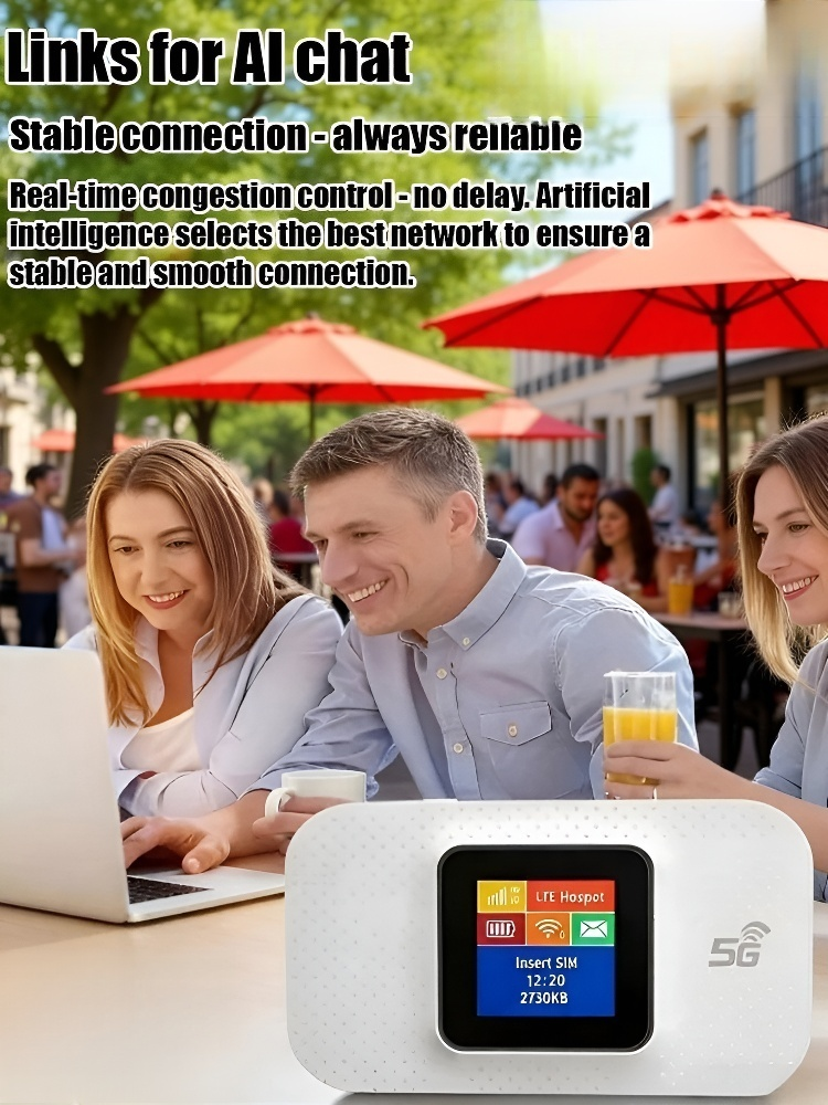 Unlimited 5G High-Speed Portable WiFi - Ready to Use
