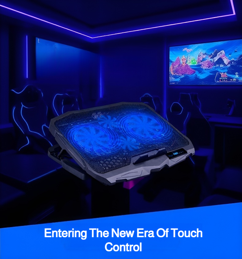 Adjustable Speed Laptop Cooling Fan with Stand