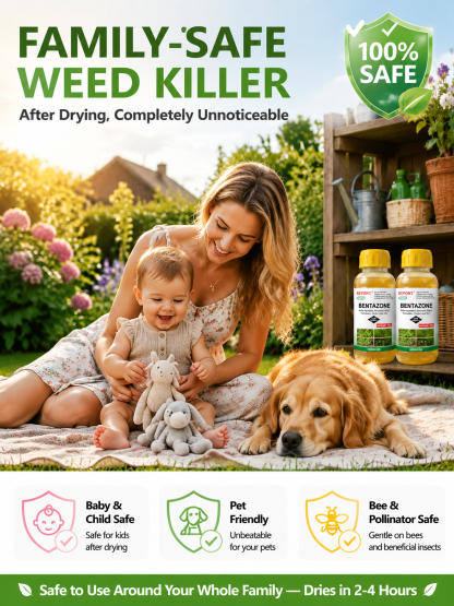 【BOGO Deal】🛡️Effective within 24 hours for root rot weeding, 🌿Won't harm crops, one bottle can be used for 2 acres.
