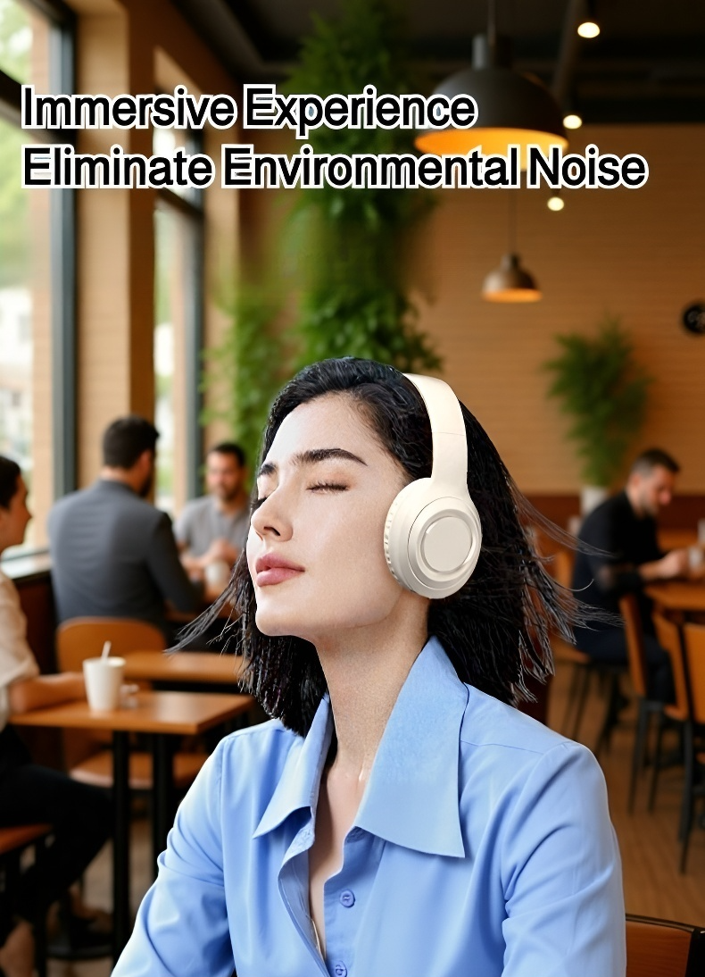 Wireless Over-Ear Gaming Bluetooth Headset front view