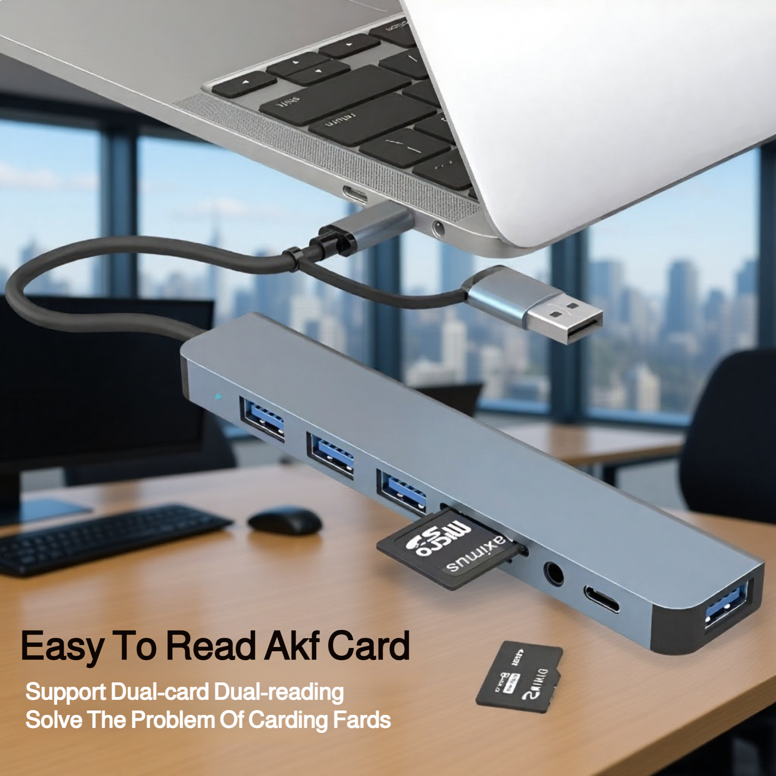 Multi-function 8-in-1 Adapter