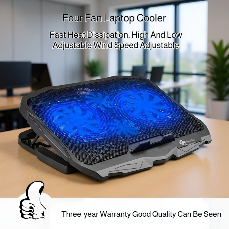 Adjustable Speed Laptop Cooling Fan with Stand