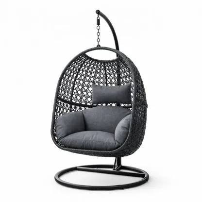 Hanging egg chair