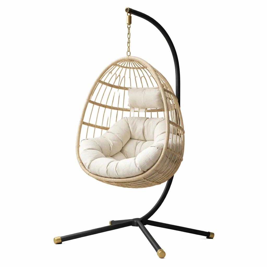 Hanging egg chair