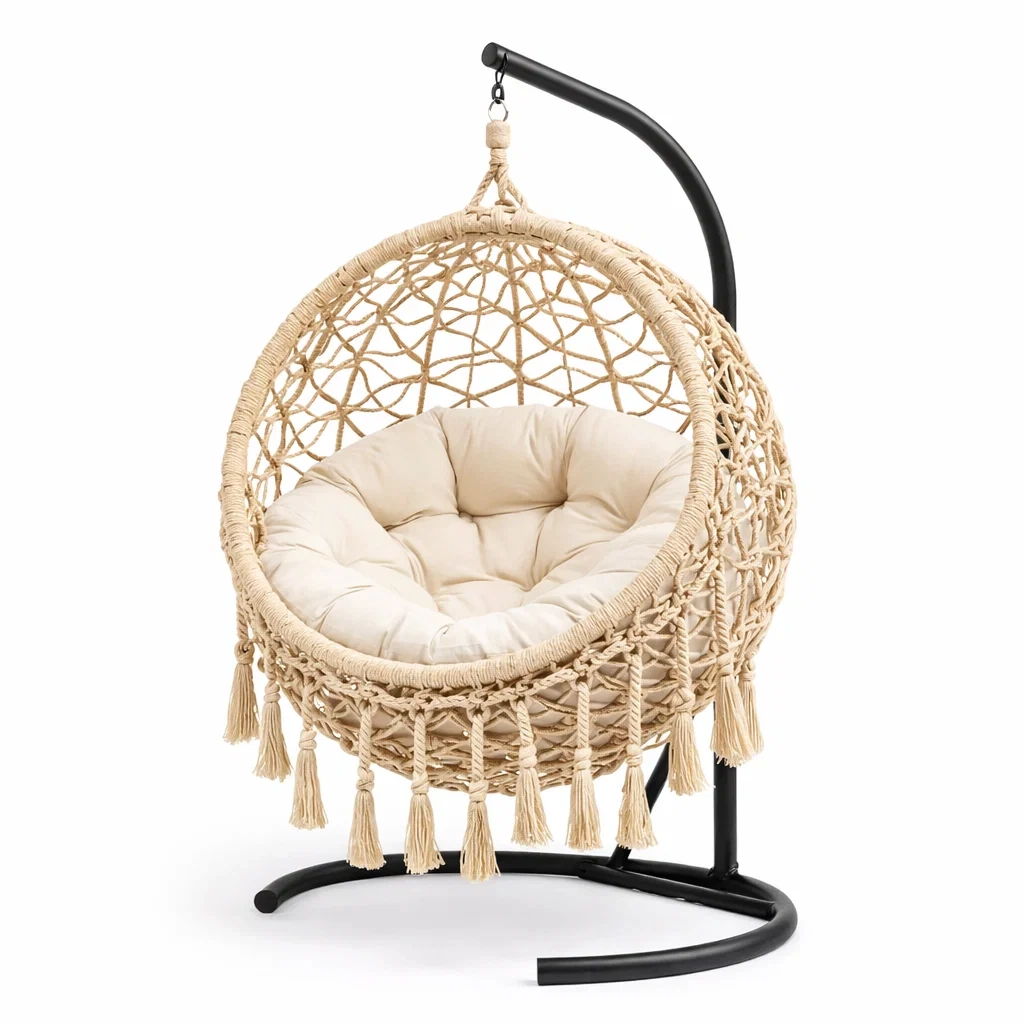 Hanging egg chair