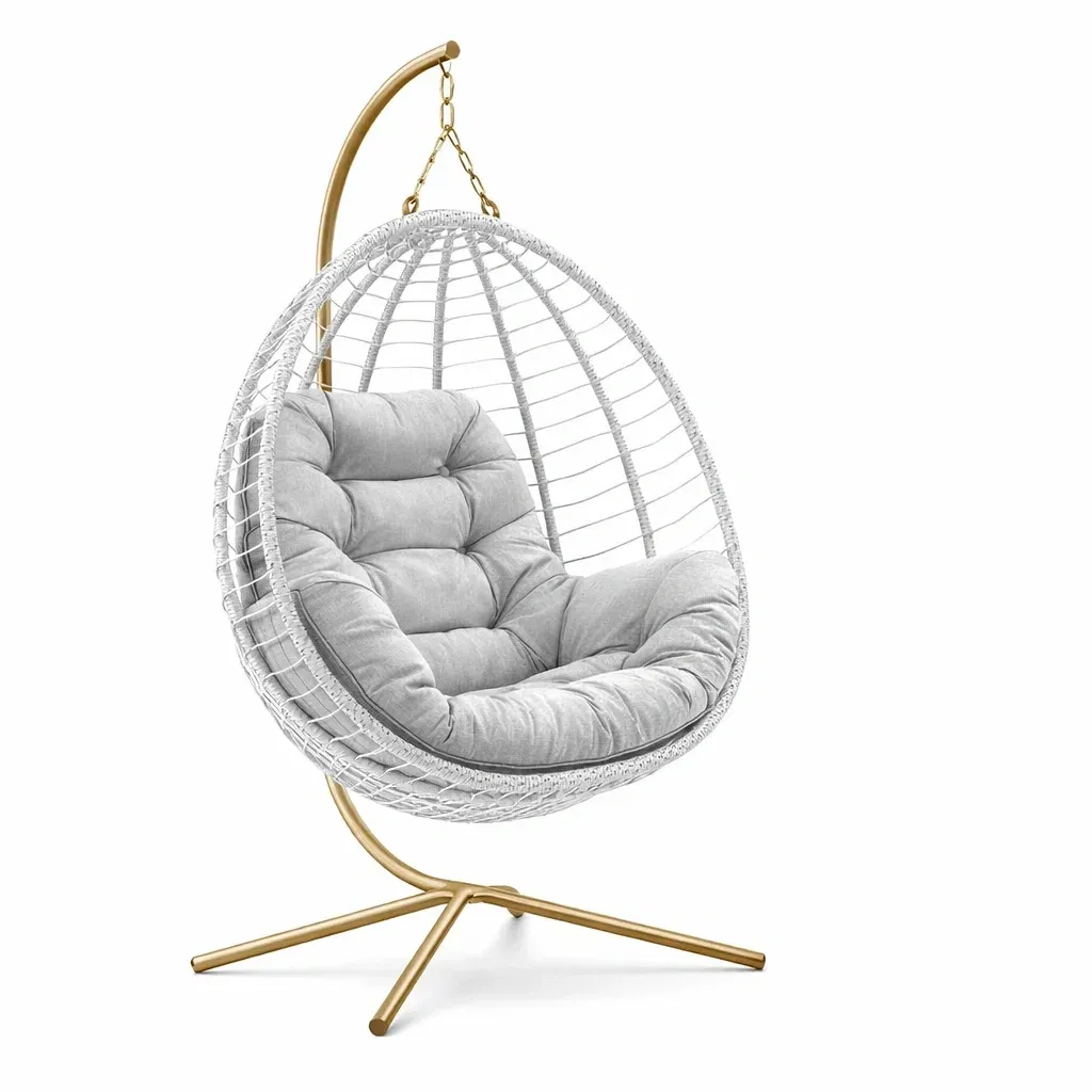 Hanging egg chair