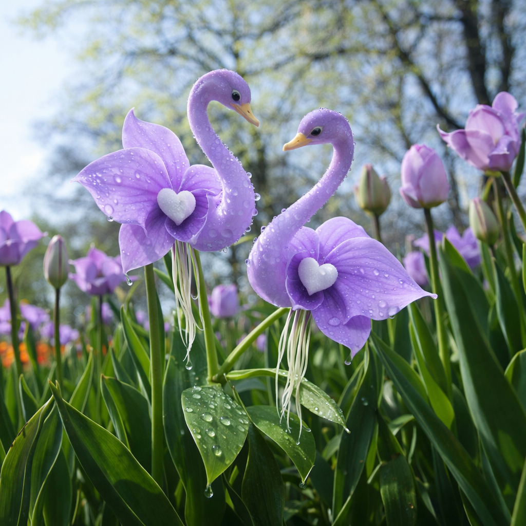 🔥 Jarná zľava 50%! ✨Semená kvetu Purple Swan Blossom