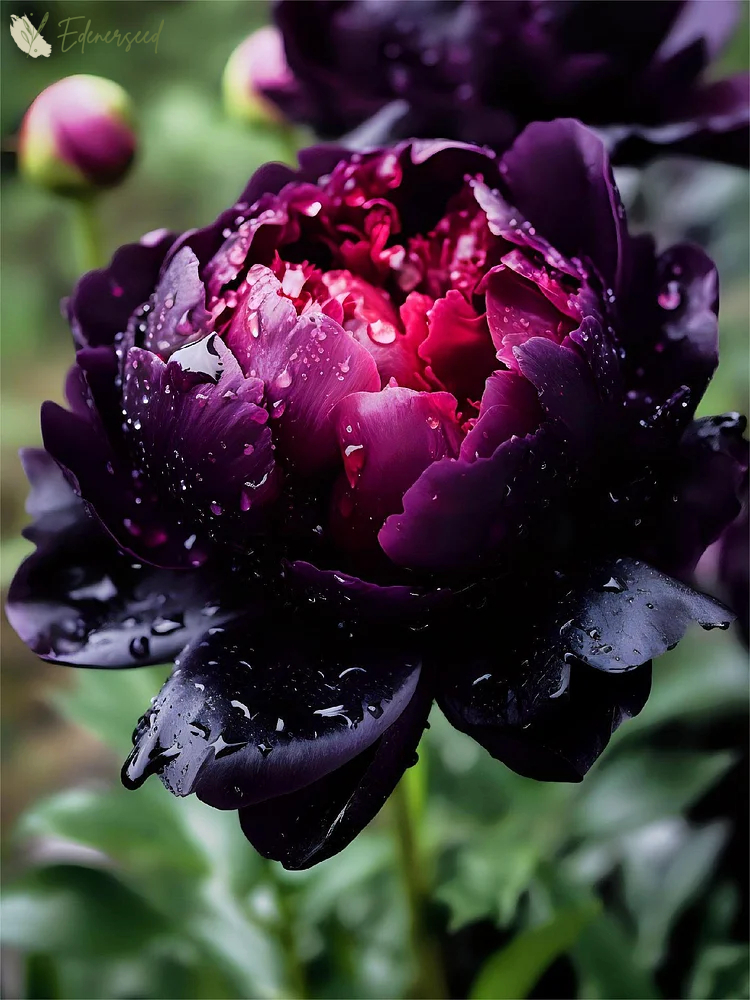 Black Beauty Peony Flower Seeds: Embrace the Dark Elegance
