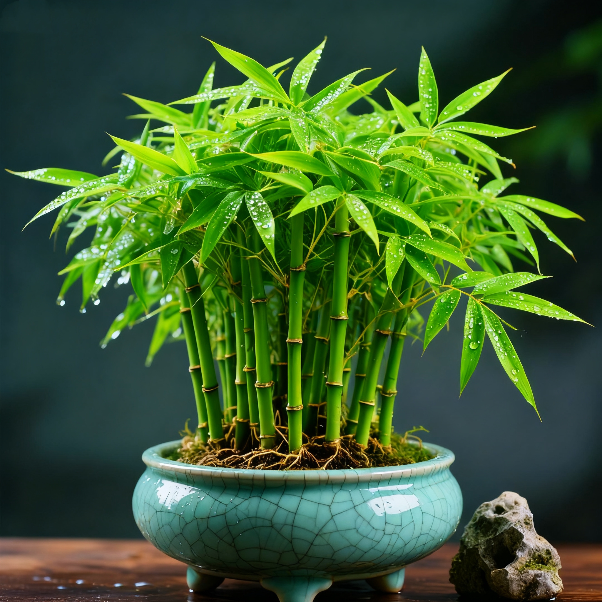 🌿 Сънна бамбука — Многобояна щастлива бамбукова кипарис