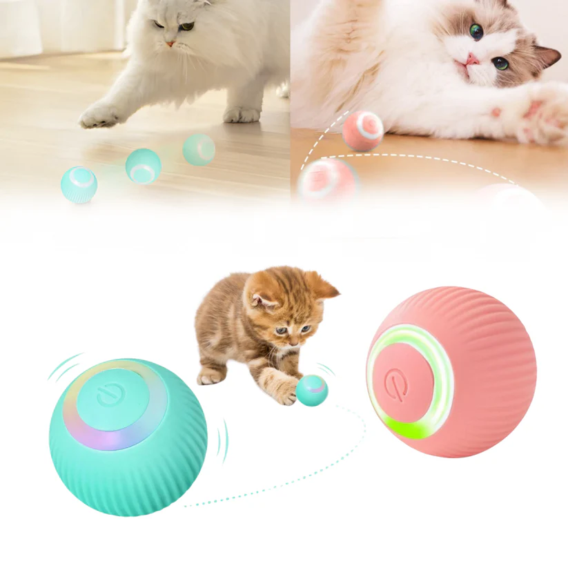 Умна интерактивна топка за котки