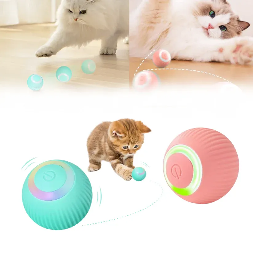 Умна интерактивна топка за котки