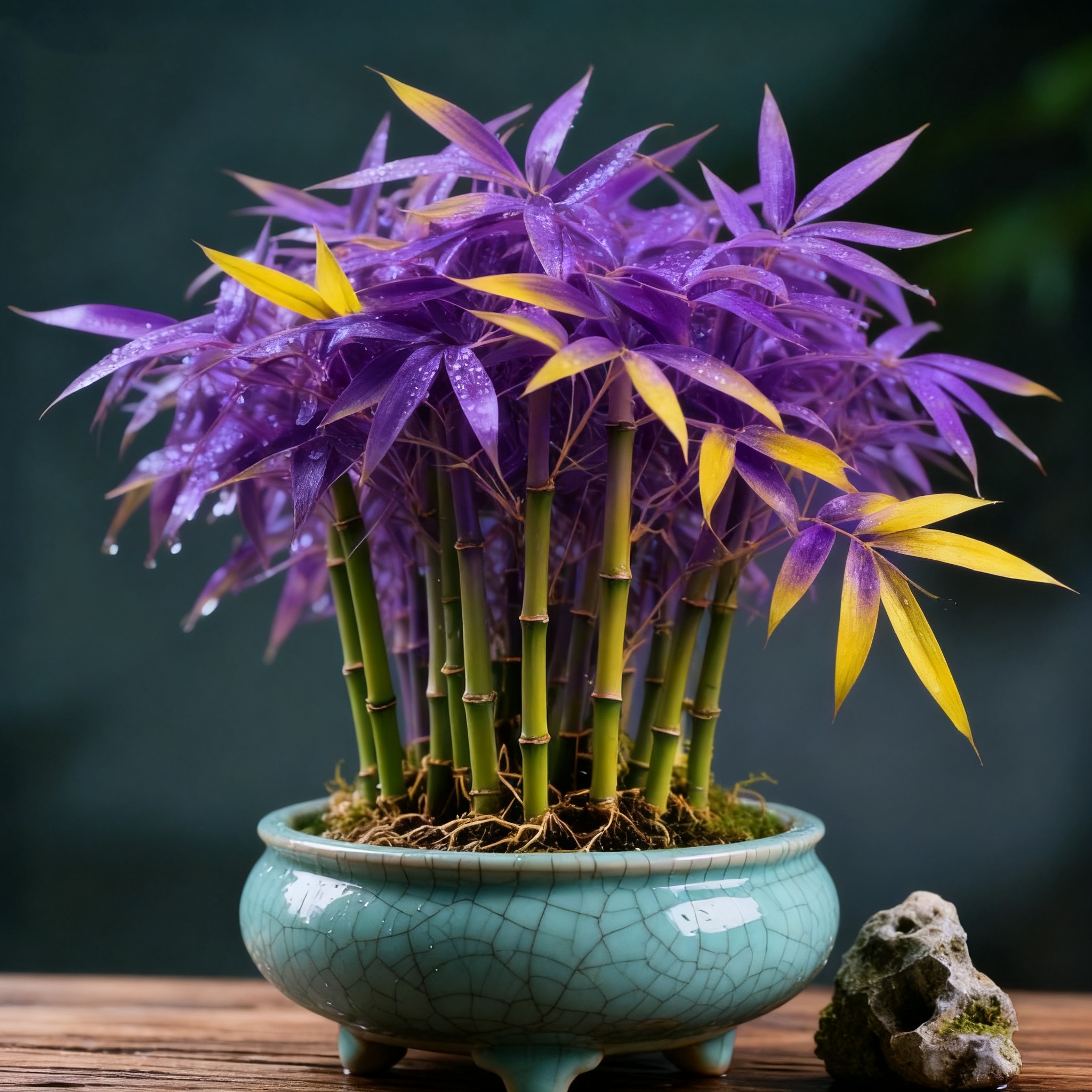 🌿 Сънна бамбука — Многобояна щастлива бамбукова кипарис