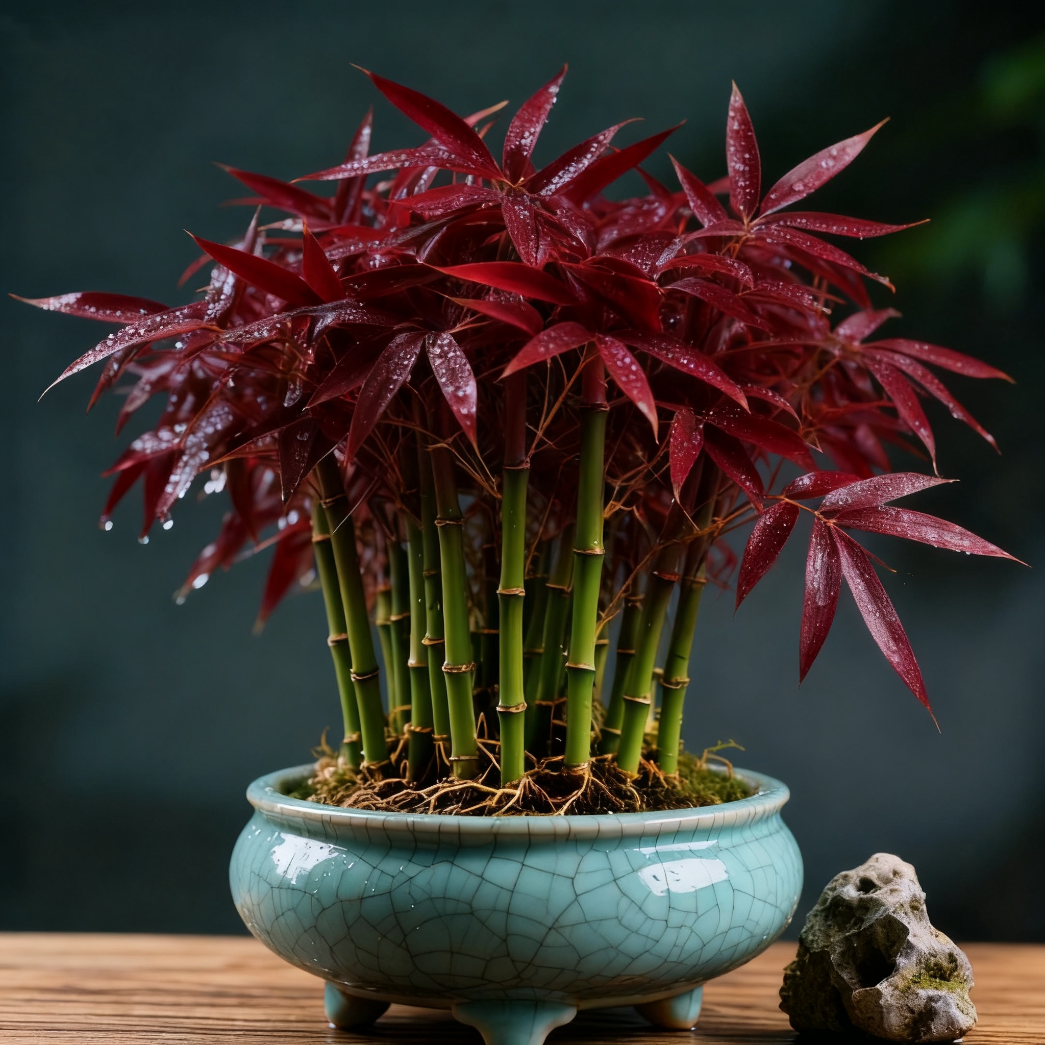 🌿 Сънна бамбука — Многобояна щастлива бамбукова кипарис