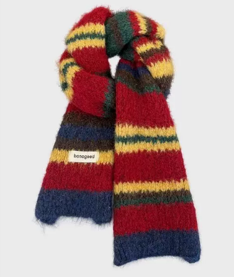 Дъга плетен шал