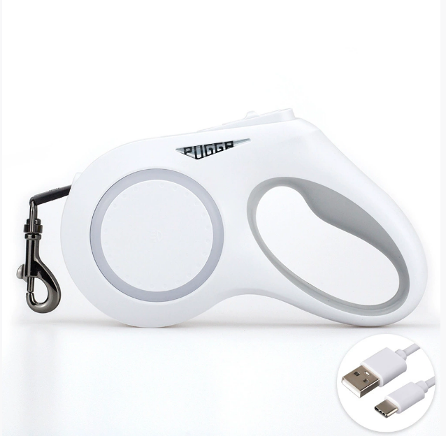 FIDA LED Lighted Retractable Dog Leash