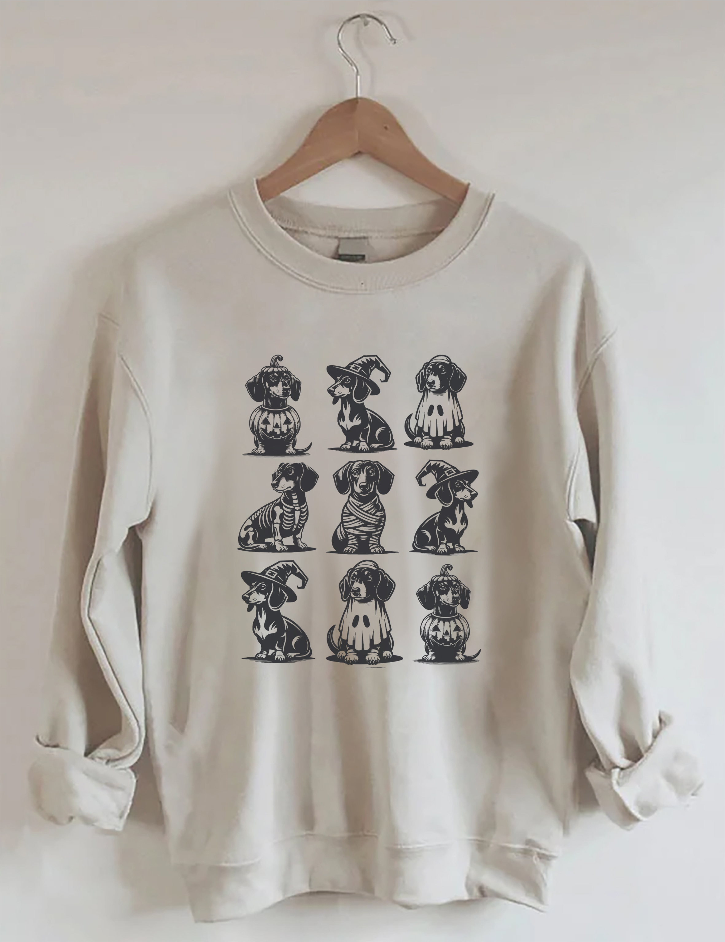 Dachshund Halloween Sweatshirt