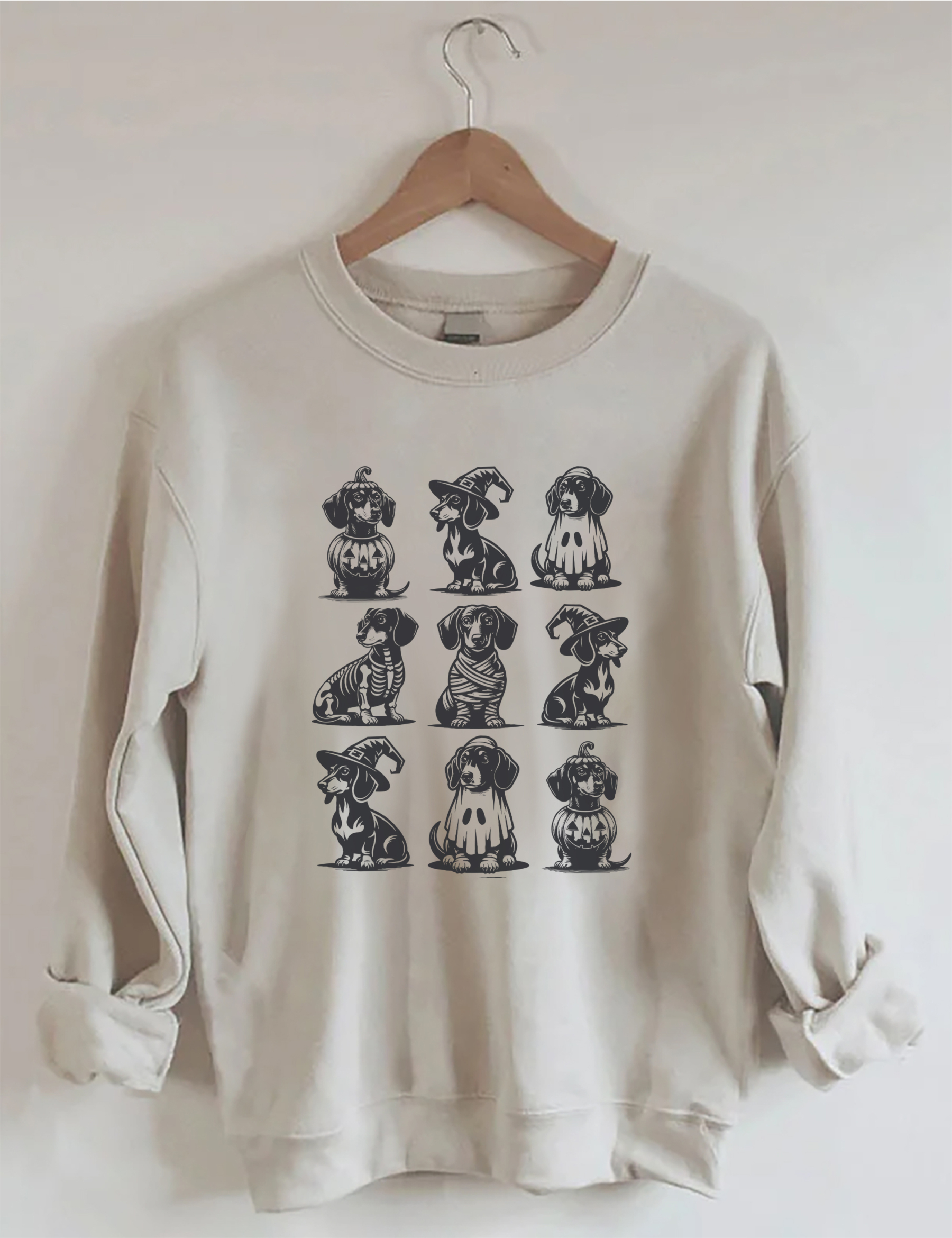 Dachshund Halloween Sweatshirt